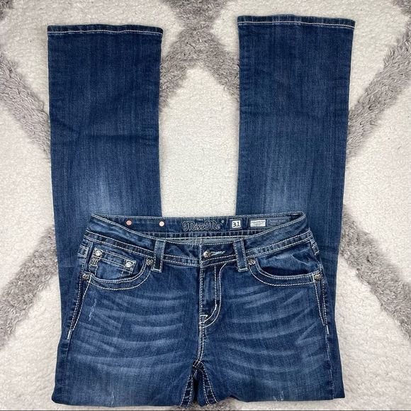 Womens Miss Me Boots Jeans - Picture 2 of 7